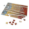 Path Along Birch Trees - 252 Piece Puzzle