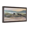 Early Morning Mist - Framed Premium Gallery Wrap Canvas Print