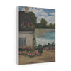 English Cottage Print on Canvas Gallery Wraps