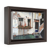 Venetian Cafe - Framed Premium Gallery Wrap Canvas